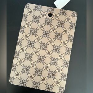 *NWT* Rustic Mediterranean / Vintage Folk Tile Inspired Cutting Board